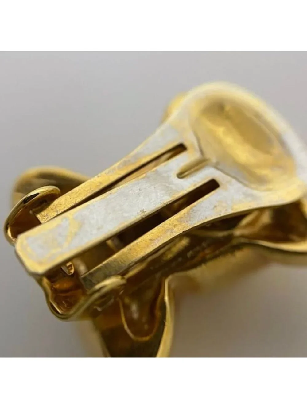 Celine Earrings Gold Triomphe - Picture 7 of 8